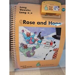 Leap Frog Leap Pad Schoolhouse Read Along Book And Cartridge Rose And Hope  T2